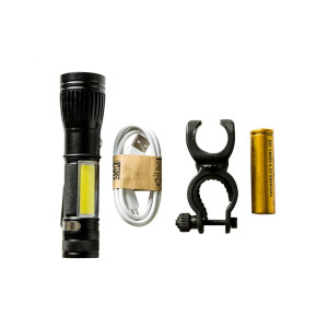 Мощный фонарь для велосипеда с аккумулятором  BL-W545 1011 CREE T6 вело фонарик велосипедный велофонарь фото