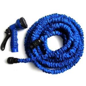 Шланг садовий поливальний саморозтягуючий Magic Hose 15 м стрейч м'який для поливу фото