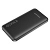 Портативний зарядний пристрій для телефона Power Bank Awei P5K 10000 mAh Павербанк USB чорний