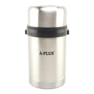 Термос харчовий із неіржавкої сталі A-PLUS 1664 1000 ml з чохлом фото