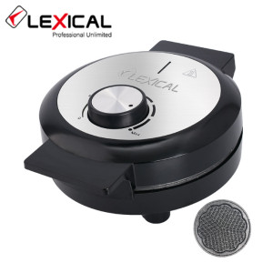 Електрична вафельниця Lexical LWM-2404 печива серця з терморегулятором і антипригарним покриттям 1000Вт фото