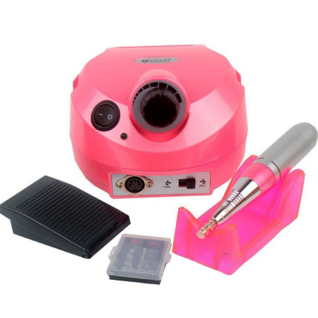 Фрезер Salon Professional SP-2410 12 Вт 30 000 обертів Рожевий для манікюру та педикюру машинка