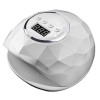 Лампа для манікюру та педикюру UVLED SUN F6 86 Вт для сушіння гель лаку Біла