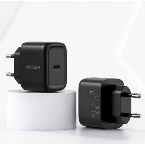 Зарядний пристрій Ugreen CD250 USB Type-C 25 Вт PD кабель USB Type-C to Type-C 2м фото