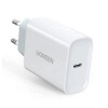 Зарядний пристрій Ugreen CD137 Type-C PD 20 W Charger Білий