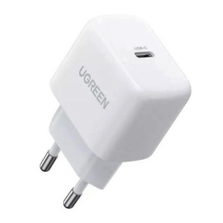 Зарядний пристрій Ugreen CD272 33W PD3.0 QC4.0 Smart Fast Charger Білий