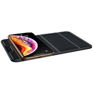 Антиковзний складаний килимок на торпедо Baseus Folding Bracket Antiskid Pad Black SUWNT-01 Чорний фото