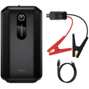 Пускозарядний пристрій Бустер Baseus Car Jump Starter 10000mAh CGNL020101 3in1 з функцією Павербанку фото