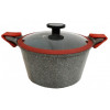 Каструля зі скляною кришкою Neoflam EK-OT-C28I Marble з мармуровим покриттям 28см