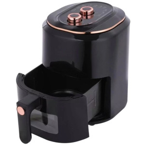 Аерофритюрниця електрична безмасляна Rainberg RB-2242 фритюрниця 7,5 л 3800 Вт Чорний фото