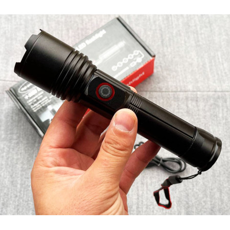 Ліхтар акумуляторний Multifunctional LED Flashlight 902 кишеньковий потужний ліхтарик ручний зум zoom 18650