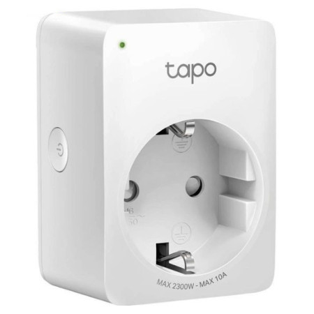 Розумна смарт розетка TP-Link Tapo P100 Wi-Fi 1-pack мережевий фільтр Білий