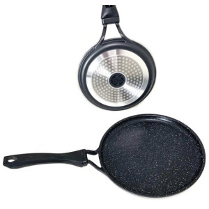 Сковорода для млинців A-Plus 1485 Pizza pan млинна з гранітним покриттям 24 см фото