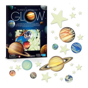 Наклейки, що світяться в темряві Планети та 20 зірок Glow planets nova stars 00-05635 Люмінесцентні наклейки фото