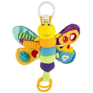 М'яка іграшка підвіска Світлячок Фреді Lamaze L27024 з прорізувачем та пищалкою фото