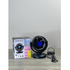 Портативний настільний міні вентилятор Portable Fan F30A автомобільний USB Чорний