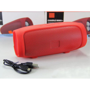 Портативна Bluetooth колонка Сharge mini 3+ акумуляторна переносна блютуз із вологозахистом бумбокс Червона фото