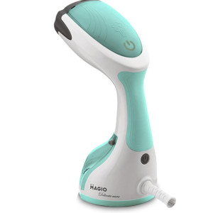 Вертикальний ручний відпарювач Magio МG-326 паровий утюг для глажки одягу Бірюзовий 1200 Вт фото
