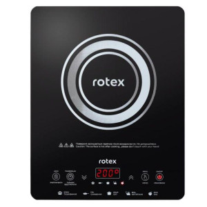 Настільна індукційна плита Rotex RIO 225-G одноконфоркова плита 2000 Вт фото