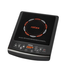 Настільна індукційна плита Rotex RIO215-G одноконфоркова плита 1400 Вт фото