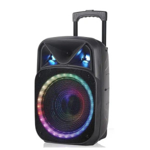 Портативна колонка RGB NDR-W1312 акумуляторна колонка мікрофон пульт Bluetooth: 5.0 12 Вт фото