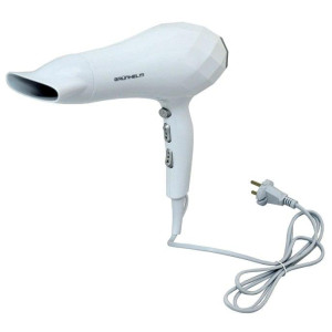 Фен стайлер Grunhelm GHD-576 фен дифузор концентратор 2 швидкості 3 режими температури Білий 2200 Вт фото