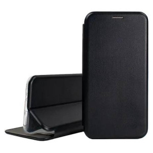Чохол книжка Samsung А750 еко-шкіра Premium Case для смартфона Чорний фото