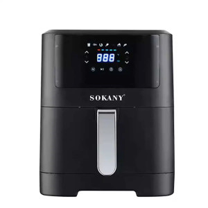 Аерофритниця безмасляна Sokany SK-8043 електричний аерогриль 8л з сенсорним керуванням 2000Вт фото