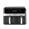 Аерофрітюрниця безмасляна Sokany SK-10034 11л електричний аерогриль з сенсорним керуванням, таймер 2800Вт