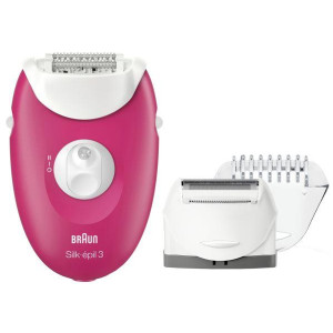 Жіноча електробритва епілятор для обличчя бікіні ніг Braun Silk_epil 3-273 епілятор із бритвованою насадкою фото