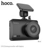 Автомобільний відеореєстратор Hoco DV2 на лобове скло в автомобілі Driving recorder with display Black
