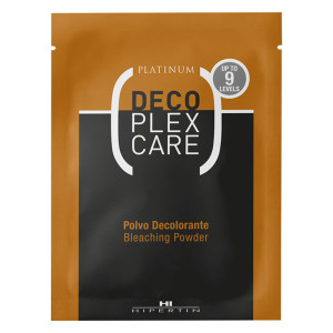 Порошок для освітлення волосся до 9 тонів Deco Plex Care Platinum HIPERTIN, 25 г професійна пудра фото