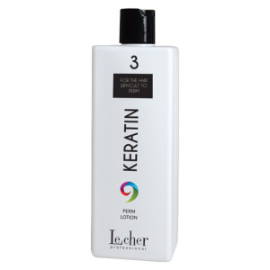 Професійний засіб для завивки Le Cher Keratin Perm Lotion №3 для твердого волосся 500 мл фото