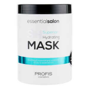 Зволожуюча маска для волосся Superior Hydrating Profis 1000 мл професійна косметика фото