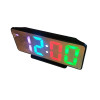 Цифровые сетевые  часы с зеркальным LED-экраном VST 888H RGB питание с помощью USB-кабеля