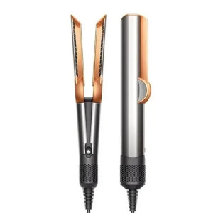Професійний випрямляч плойка для волосся 5 режимів Стайлер Air Straightener 1300 Вт Сірий/золото фото