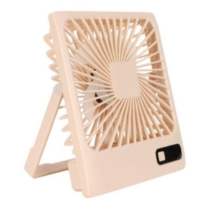 Настільний міні вентилятор акумуляторний ручний портативний Квадратний Desktop stand fan на акумуляторі фото