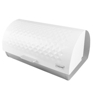 Хлібниця для кухні Maestro MR-1676-White з нержавіючої сталі Ємність для зберігання хліба Білий фото