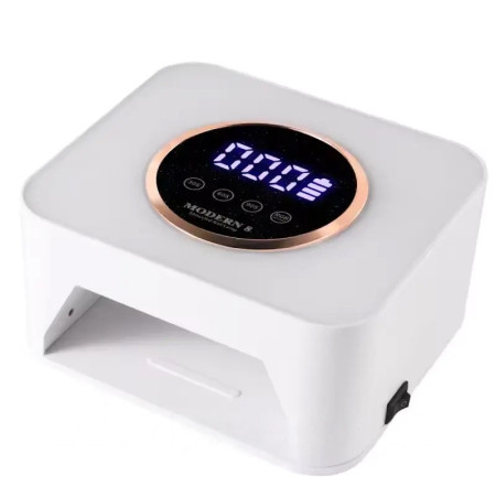 Аккумуляторная лампа для маникюра и педикюра UV LED Modern 8 108Вт для сушки гель лака 9600mAh Белый