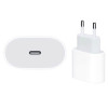 Адаптер живлення USB-C потужністю 20 Вт 3А OEM USB-C підтримка Smart Charge для заряду Iphone iPad Air Білий