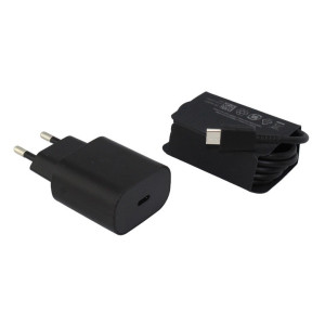 Зарядка пристрою Adapter PRC 9176 потужність 45Вт 5А + кабель Type-C USB Швидкий заряд Чорний фото