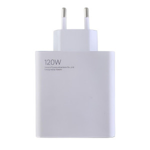 Зарядний пристрій 120W MDY-12-EH Адаптер живлення без кабелю | Швидка зарядка QC/PD Білий фото