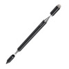 Двосторонній стілус HOCO GM111 Stylus Pen 3в1 для смартфонів та планшетів iOS/Android/iPad з ручкою Чорний