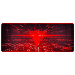 Ігрова поверхня Jedel MP-07 70x30см геймерський килимок для мишки для ПК/поутбука Чорний / Червоний фото