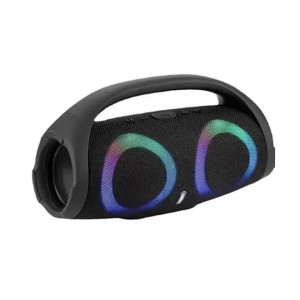 Портативна Вluetooth колонка Boombox 2 B15/ 8172 Бумбокс RGB підсвічування 1800 mAh 2х5 Вт microSD Вlack фото