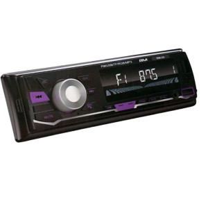 Автомагнітола Bluetooth BM-25 ISO 1DIN Автозвук 4x100вт USB SD пульт ду LCD-дисплей RGB підсвічування Чорний фото