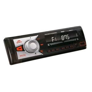 Автомагнітола Bluetooth BM-27 ISO 1DIN Автозвук 4x100вт USB SD пульт ду LCD-дисплей RGB підсвічування Чорний фото