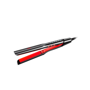 Випрямляч VGR V-516 з терморегулятором до 150 - 230°C дисплей  керамічне покриття потужністю 60 Вт Чорно-червоний фото