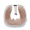 Масажер-подушка U-Shaped Pillow масажер для шиї спини USB Бежевий