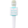 Бездротовий мікрофон караоке Hoco BK5 Cantando Karaoke Blue 1200 мАч 5Вт Зміна голосу Білий/Блакитний